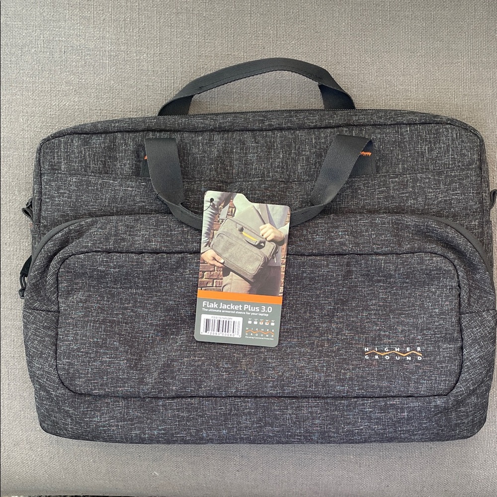 NWT, Higher Ground, Flak Jacket Plus 30 Laptop Bag